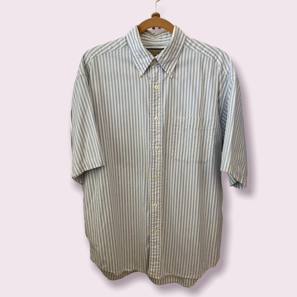 Men’s Dockers Button Down Short Sleeves Shirt Medium